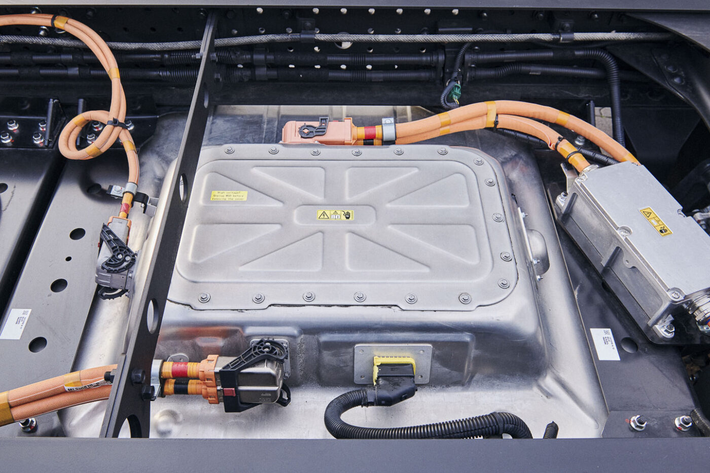 Fuso eCanter 6.0t - Pacotes de baterias