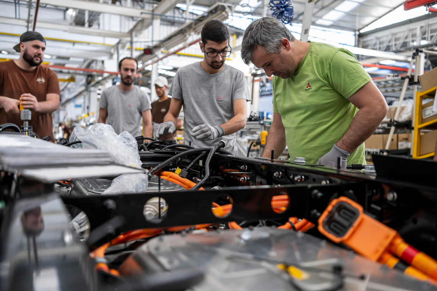 Fuso eCanter 6.0t - Sistema de Alta Tensão