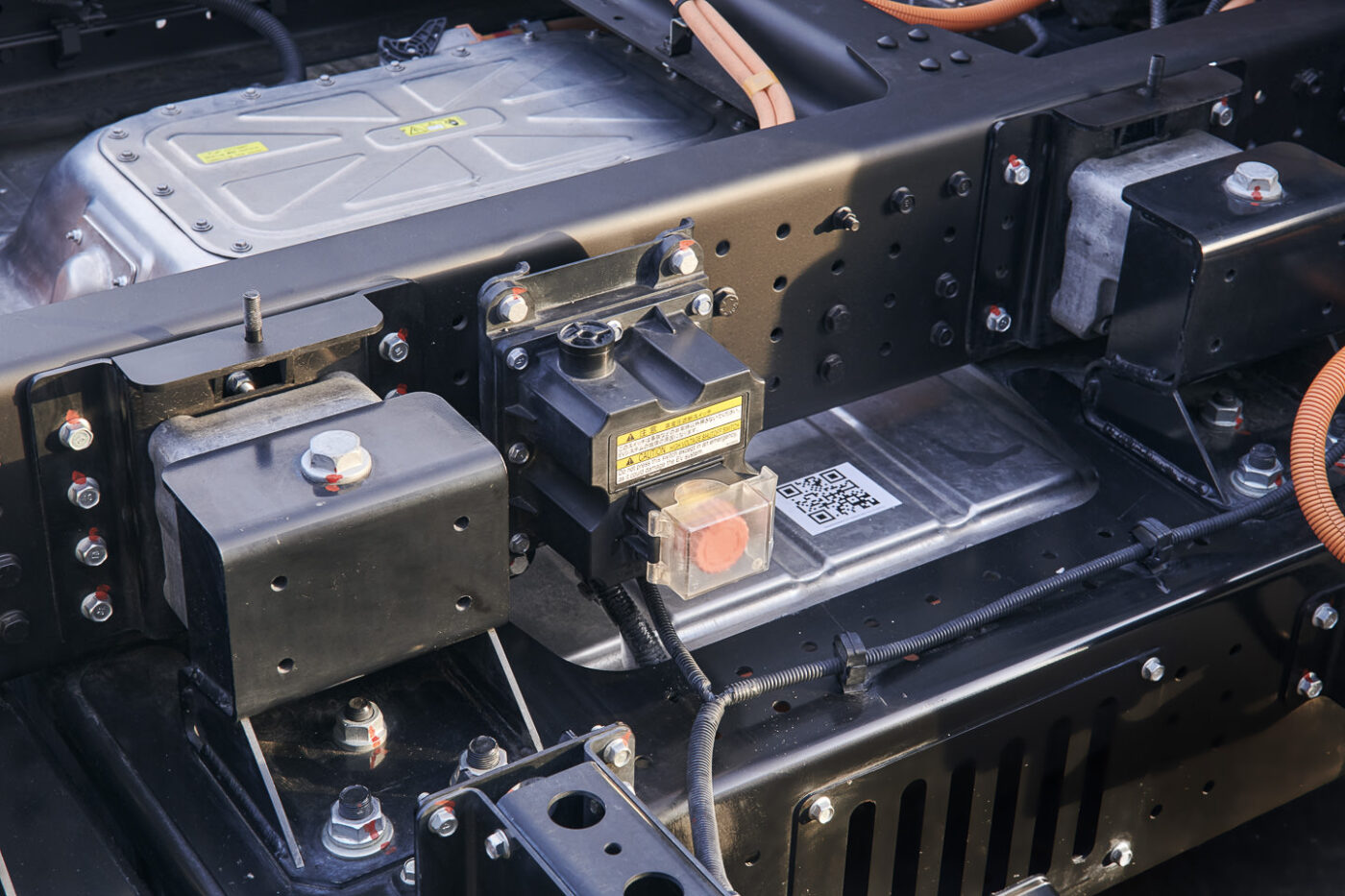 Fuso eCanter 7.49t - Segurança