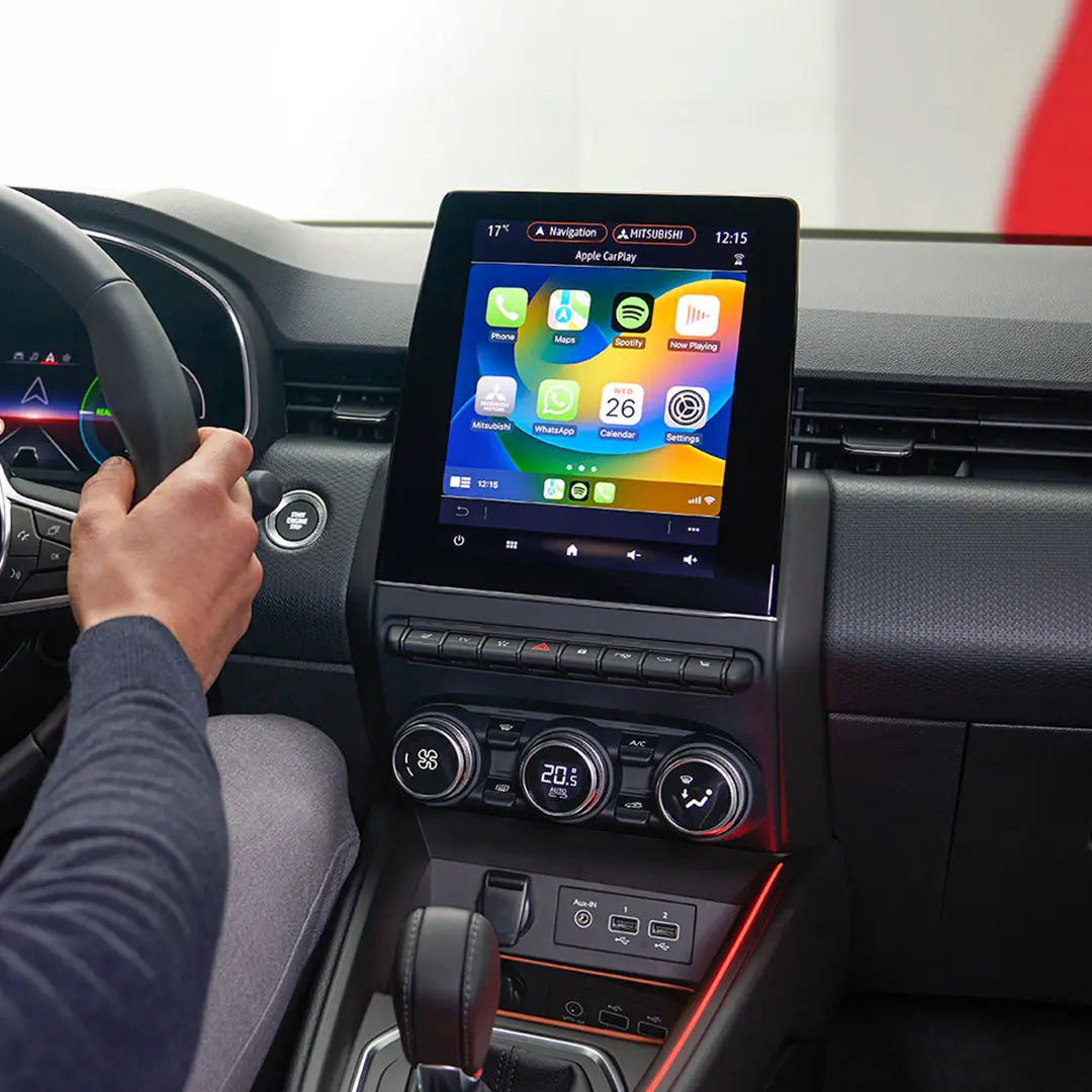Ligação para smartphones - Mitsubishi Colt