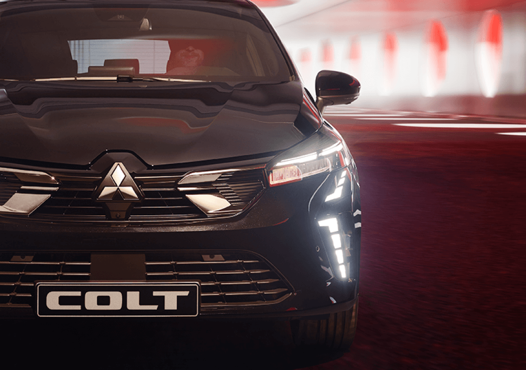 Luzes dianteiras - Mitsubishi Colt