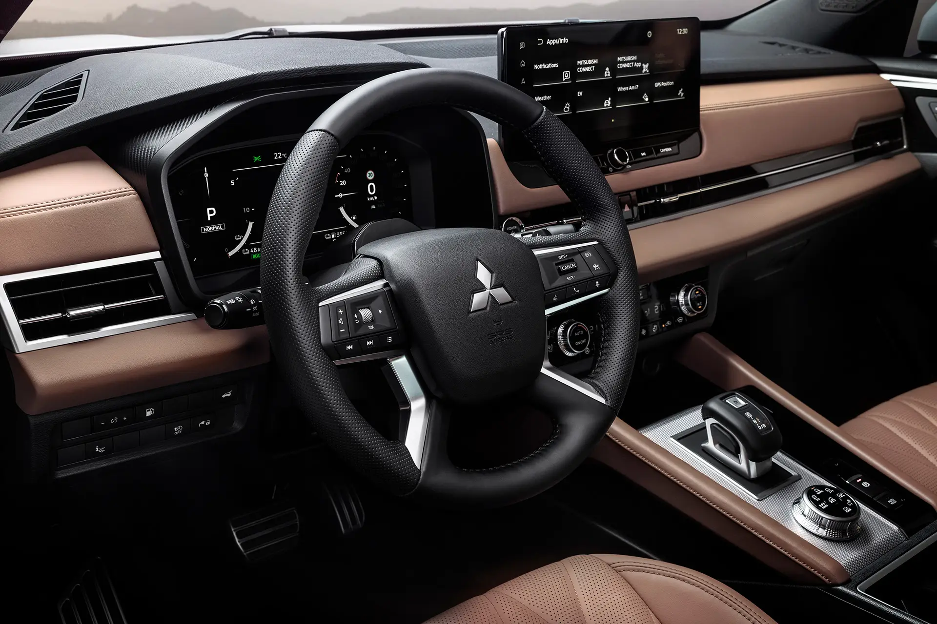 Interior - Mitsubishi Outlander PHEV