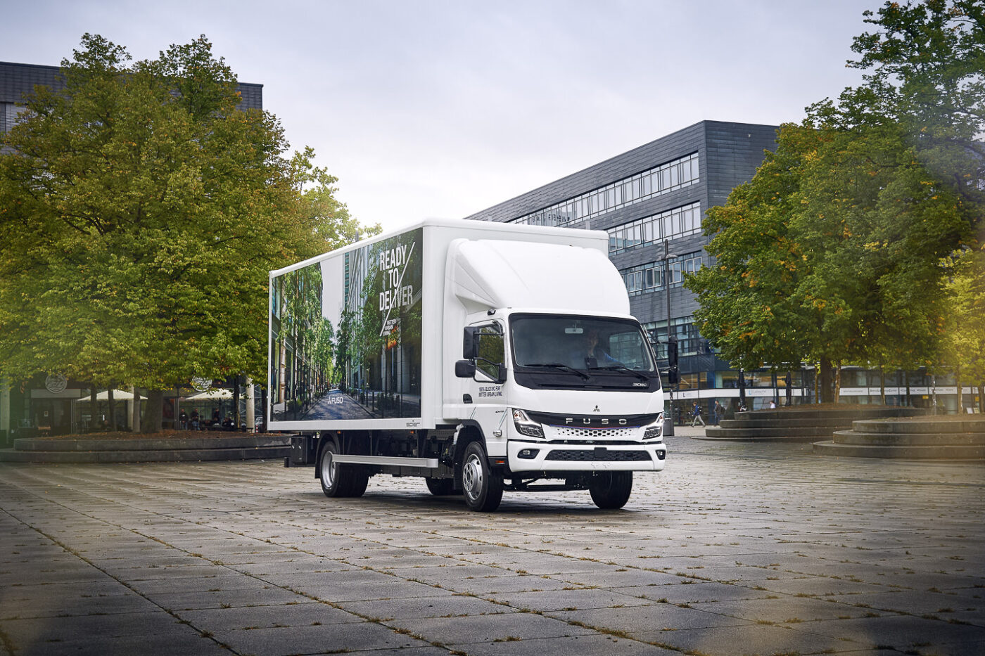 Fuso eCanter 8.55t - Opções de montagem