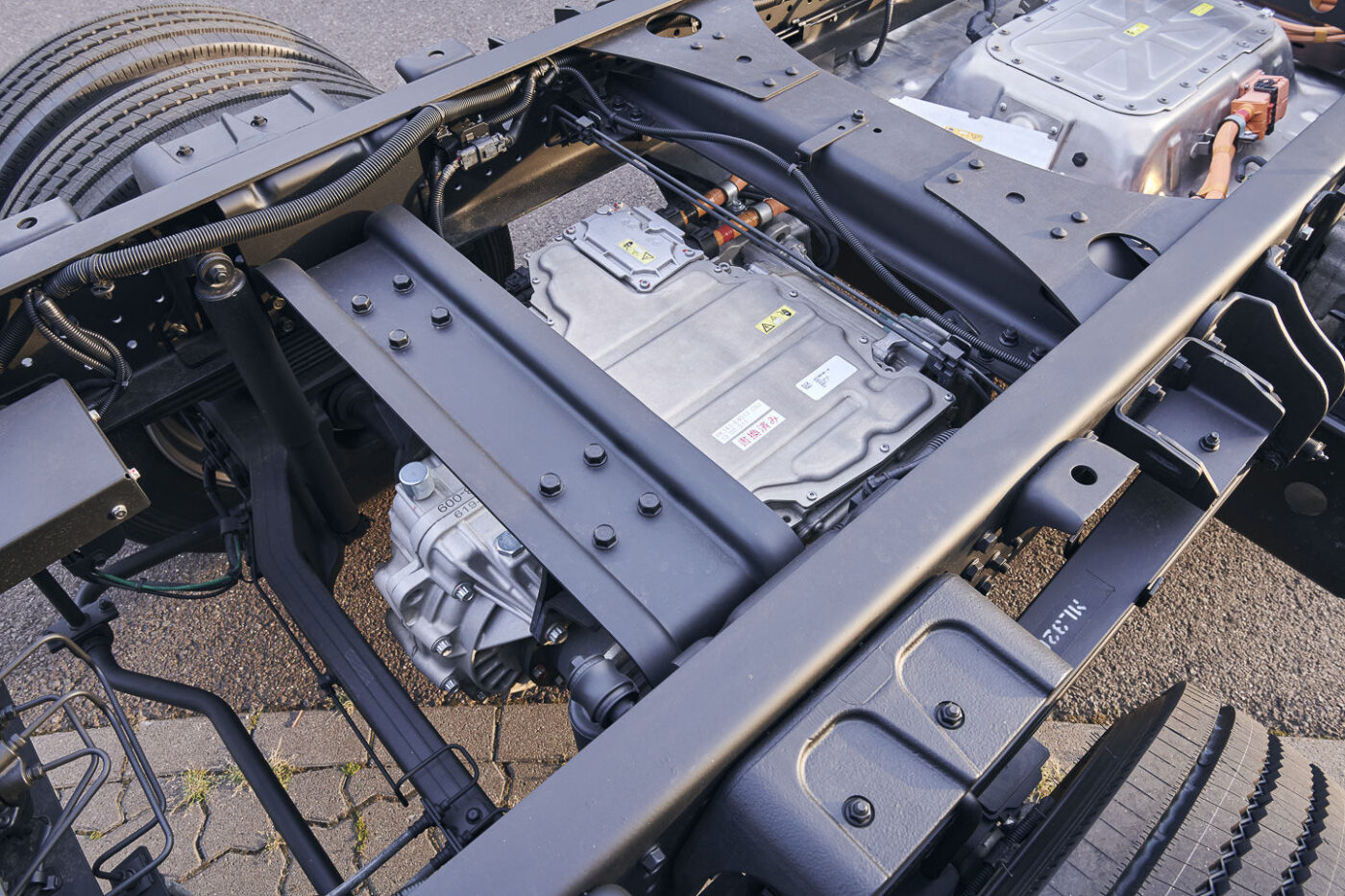 Fuso eCanter 8.55t - Unidade de acionamento