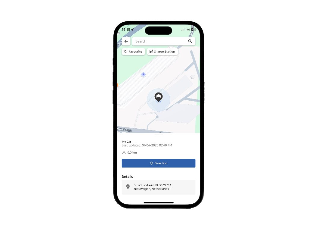 Função de localização do ASX na aplicação