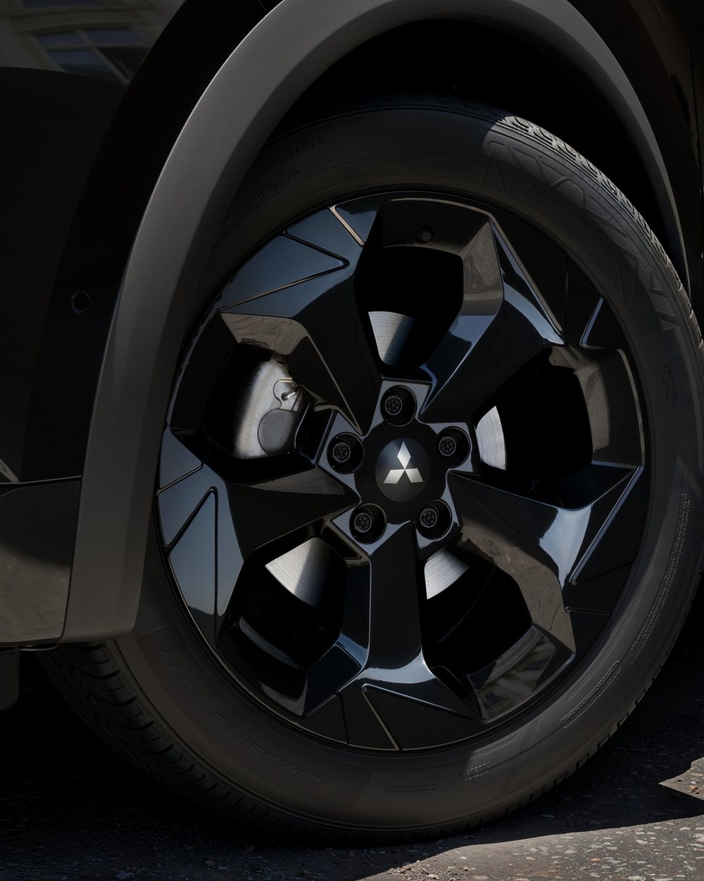 Jantes de liga leve 18" em preto — Mitsubishi ASX Black Edition