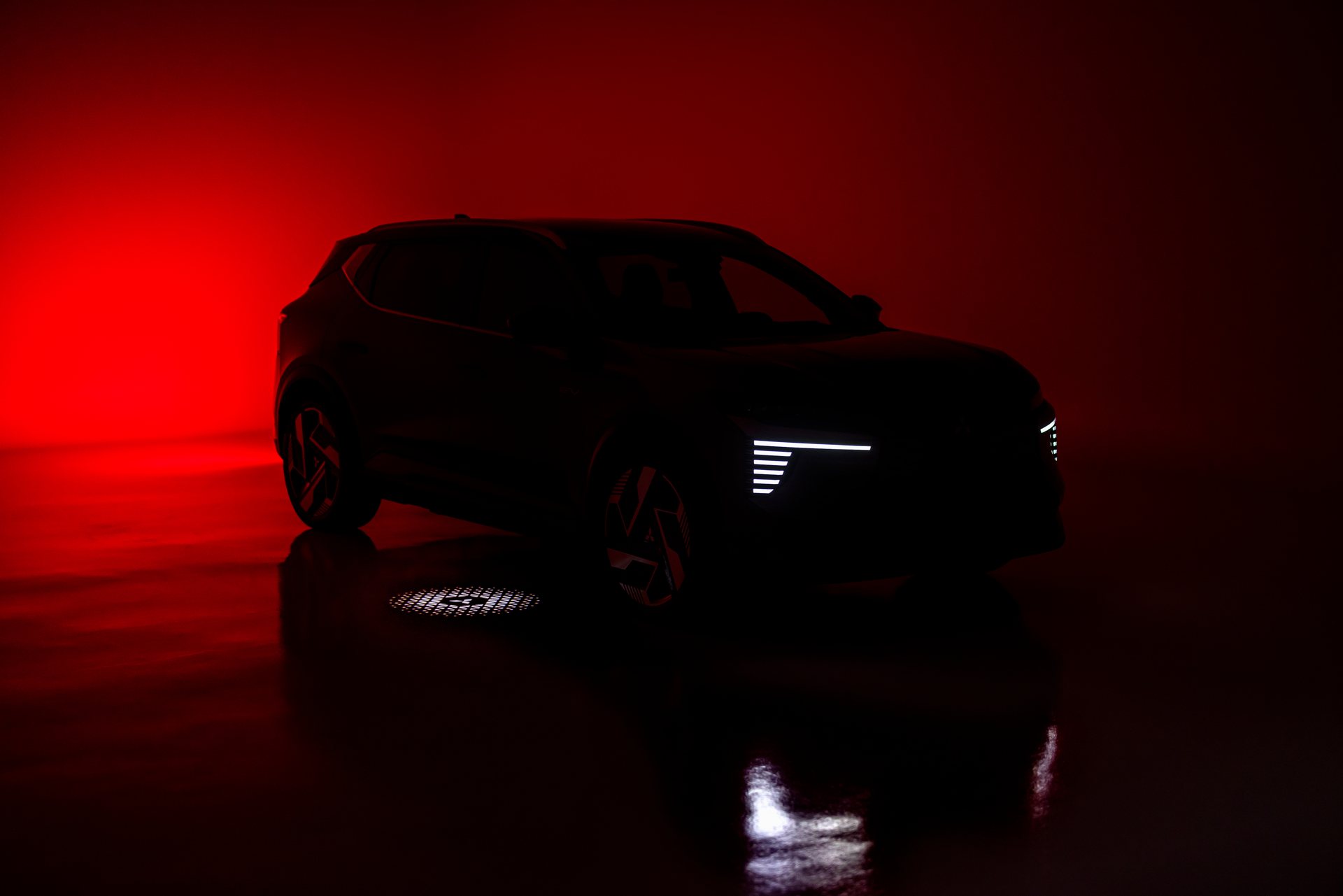 Mitsubishi Eclipse Cross EV visto de trás