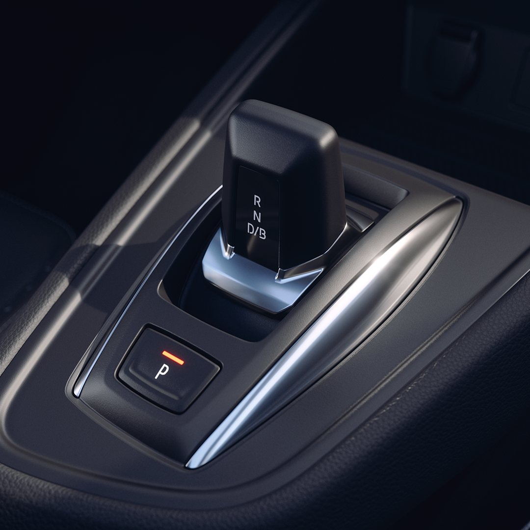 Seletor de velocidades da caixa automática do Mitsubishi Grandis