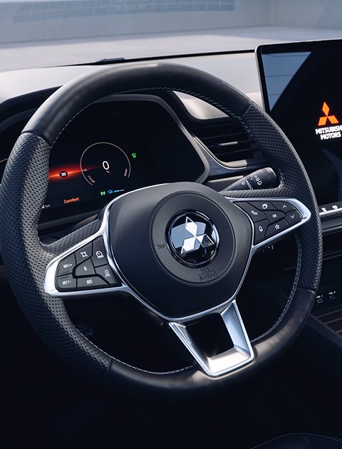 Volante do Mitsubishi Grandis com aquecimento