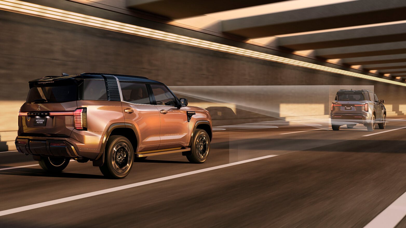 Segurança do novo Mitsubishi Pajero