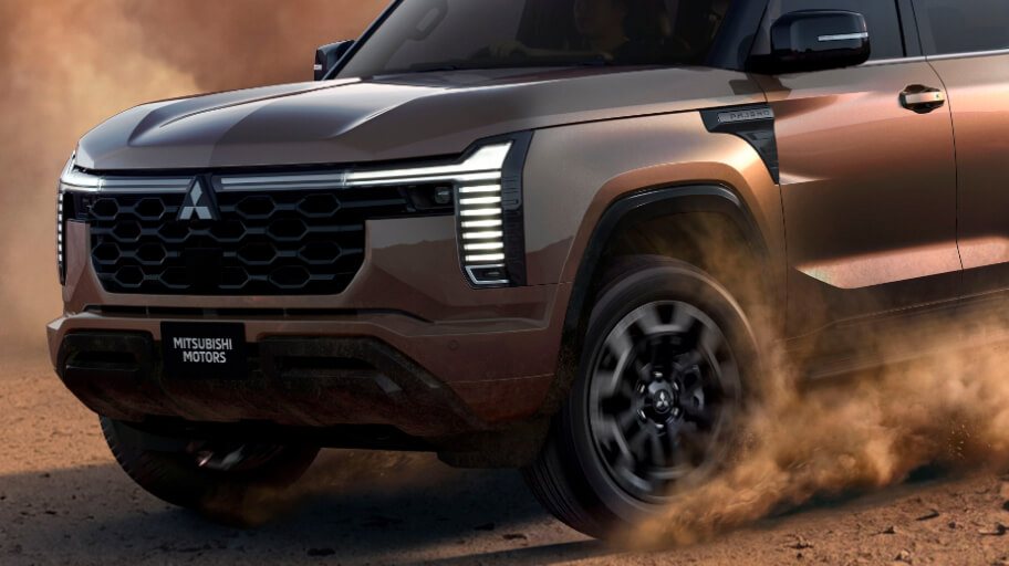 O novo Pajero em terra solta