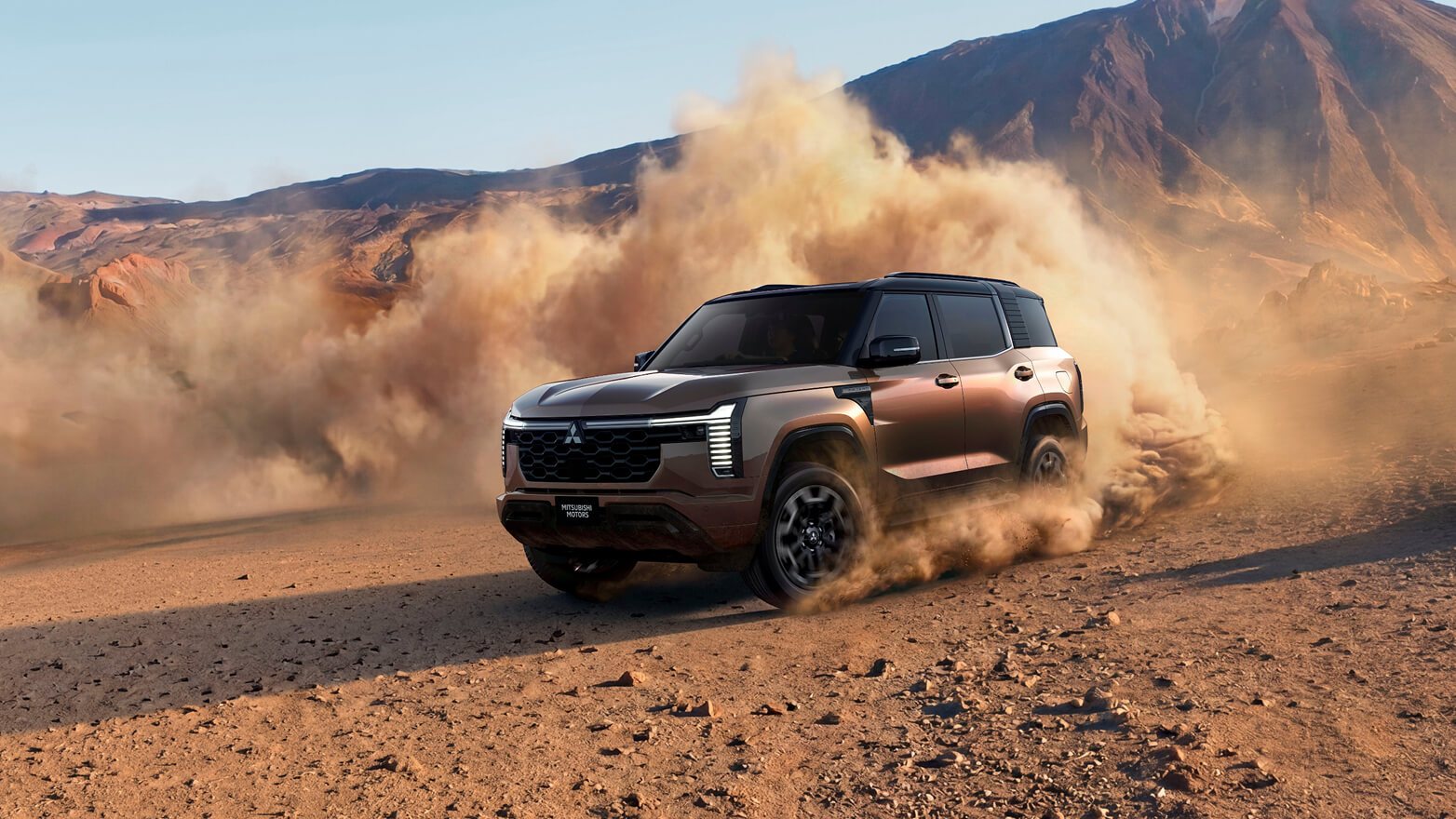 S-AWC e sete modos de condução do novo Mitsubishi Pajero