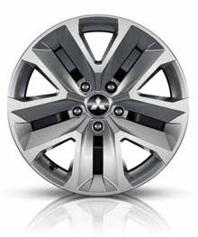 Jante de aço de 17" — Preto