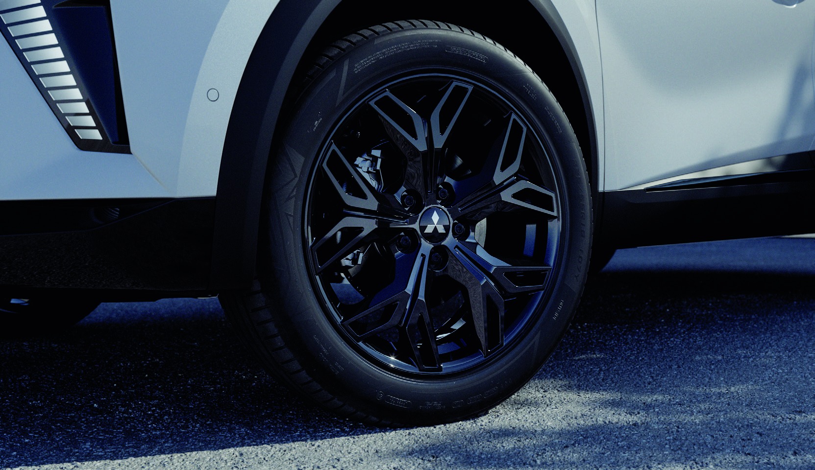 Jante de liga leve 19" — Preto