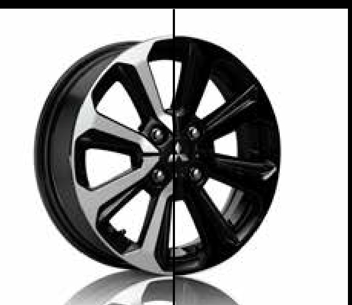 Jante de liga leve 15" — Black DC (15x5J ET46 Equipamento de fábrica; excl. tampão central 4252A159)