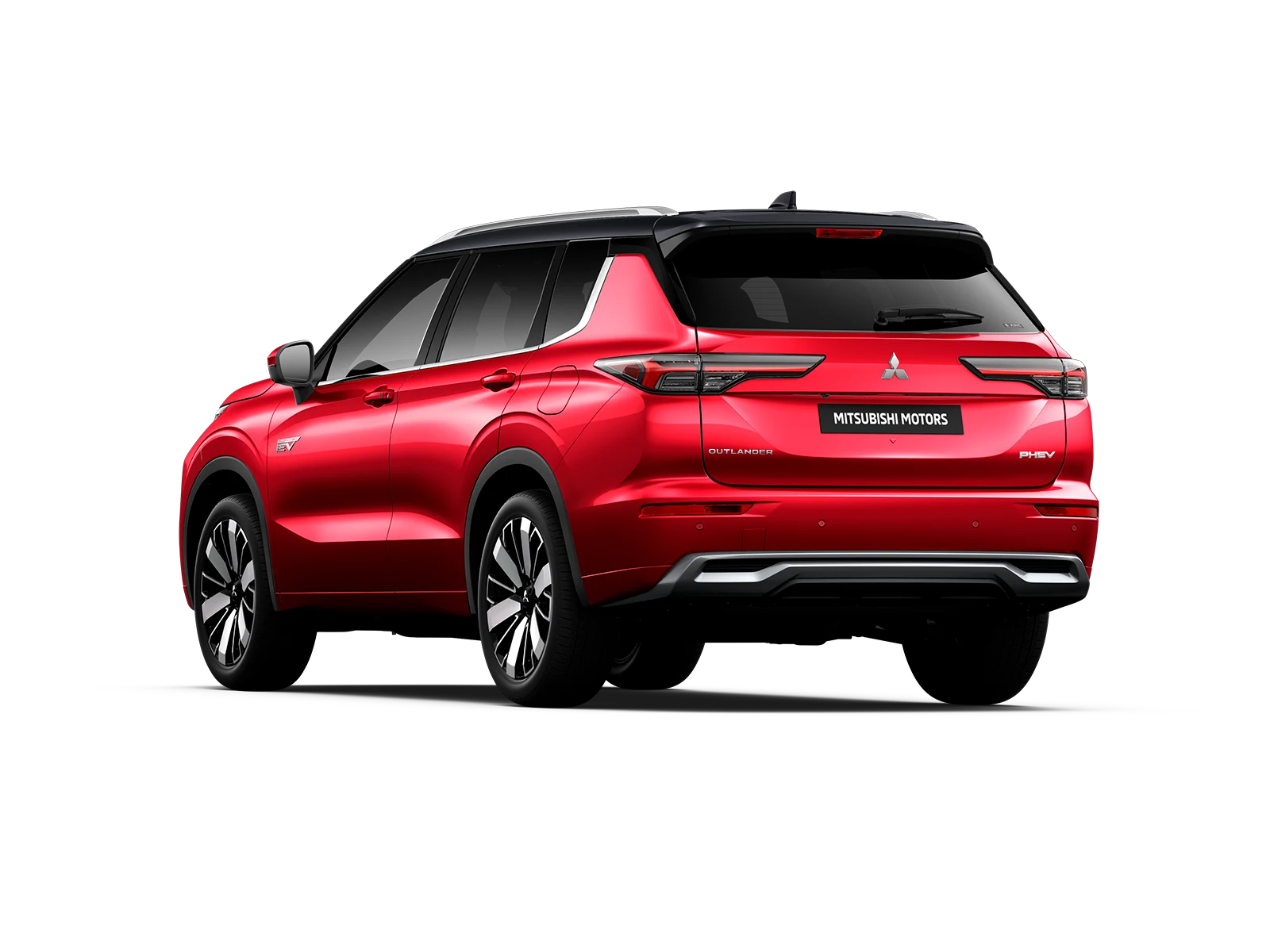 Mitsubishi Outlander PHEV em Red Diamond+Black Mica