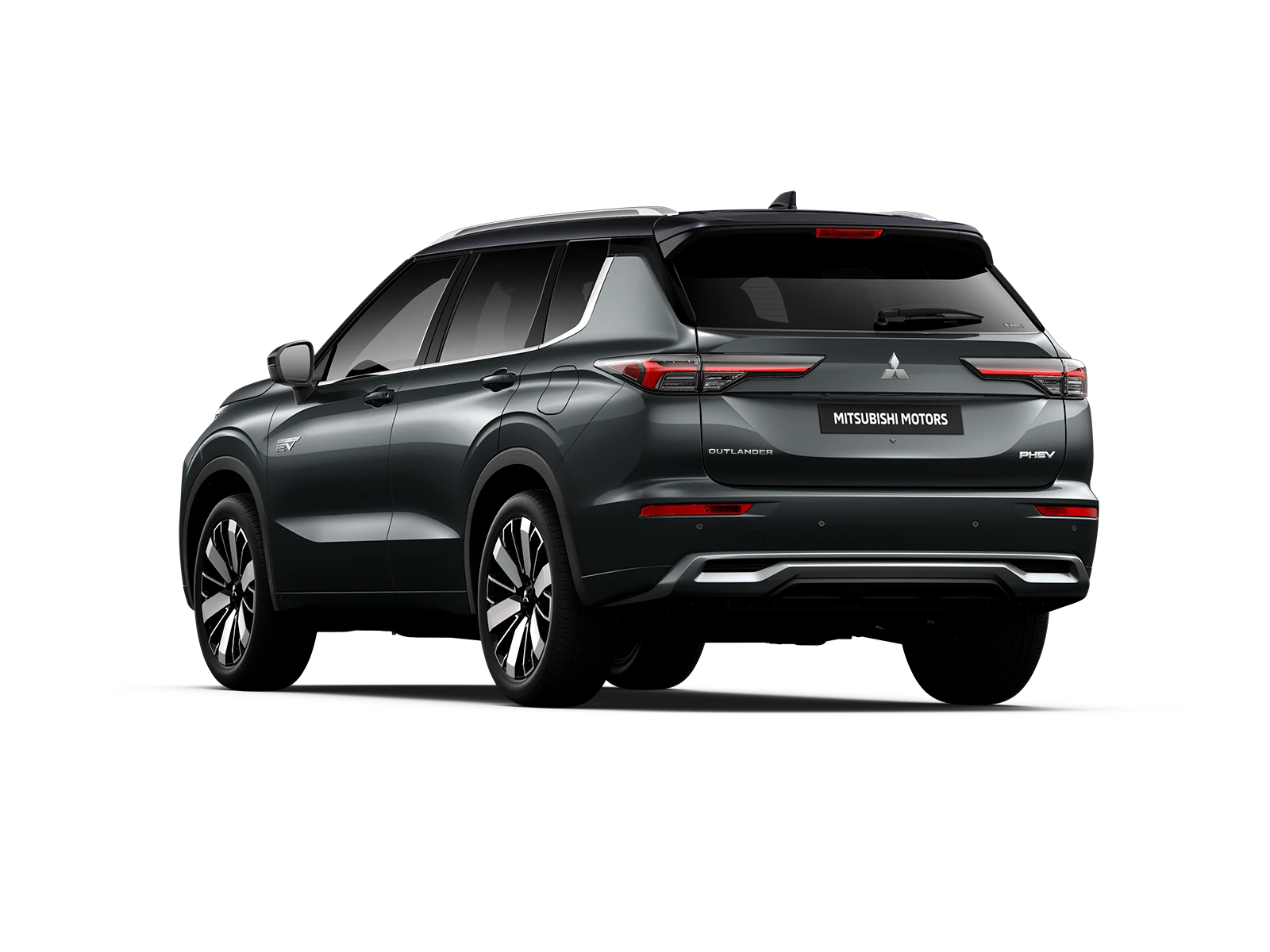 Mitsubishi Outlander PHEV em Graphite Grey+Black Mica