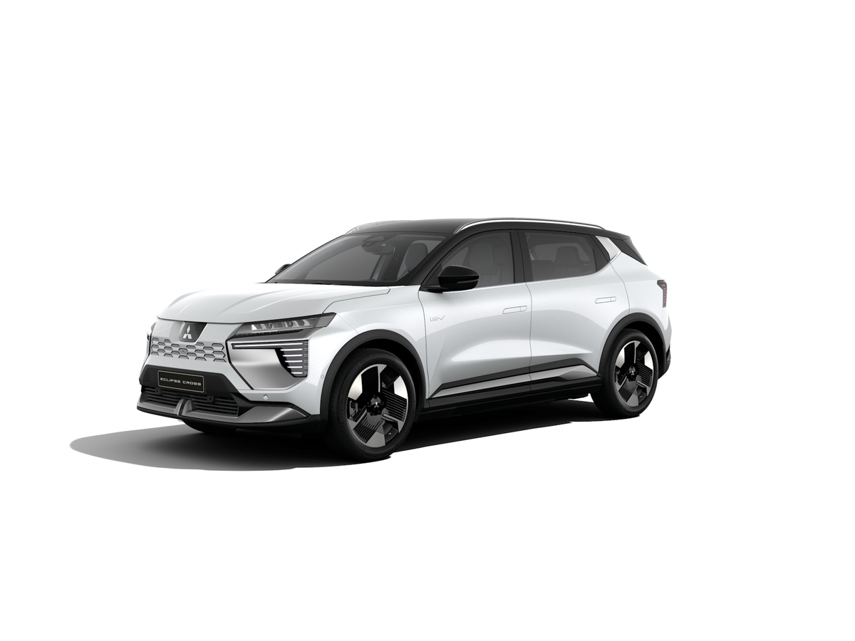 Mitsubishi Eclipse Cross EV em Crystal White / Black