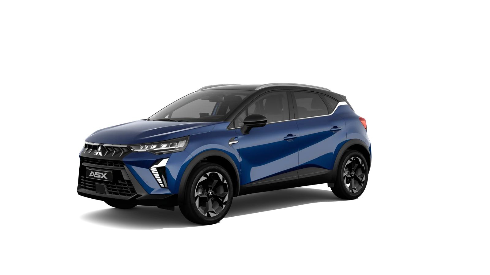 Mitsubishi ASX em Royal Blue + Onyx Black